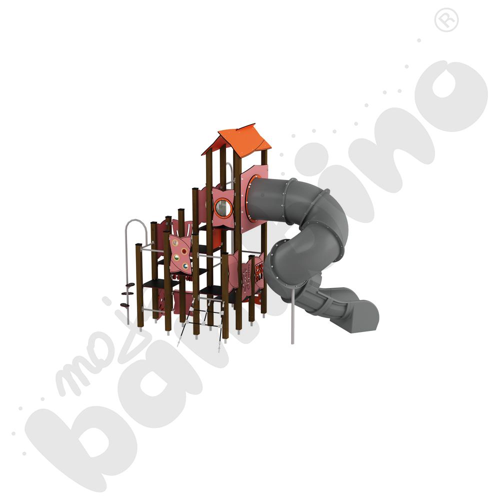 Zestaw Urbi 14, słupy drewniane A