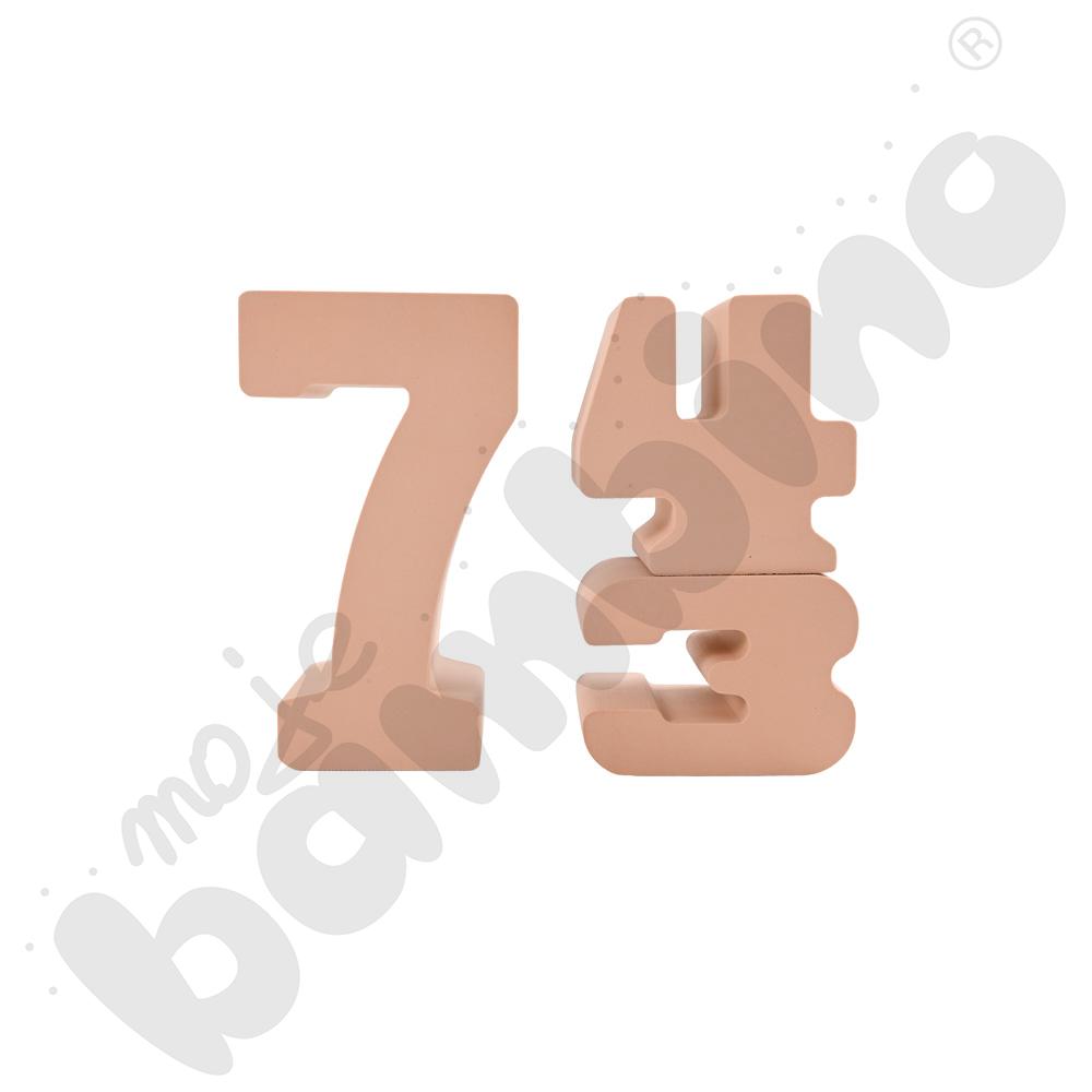 Piankowe cyfry, 32 elem.