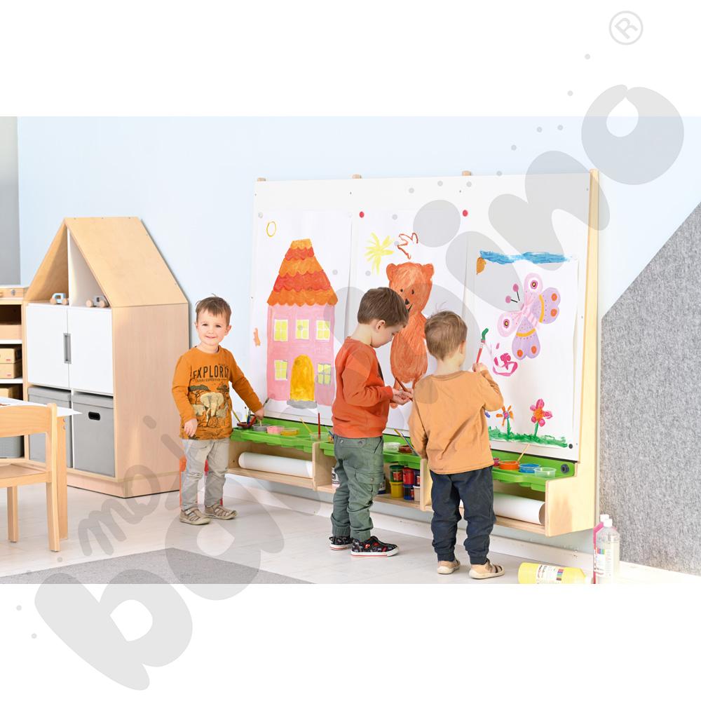 Tablica plastyczna z półką