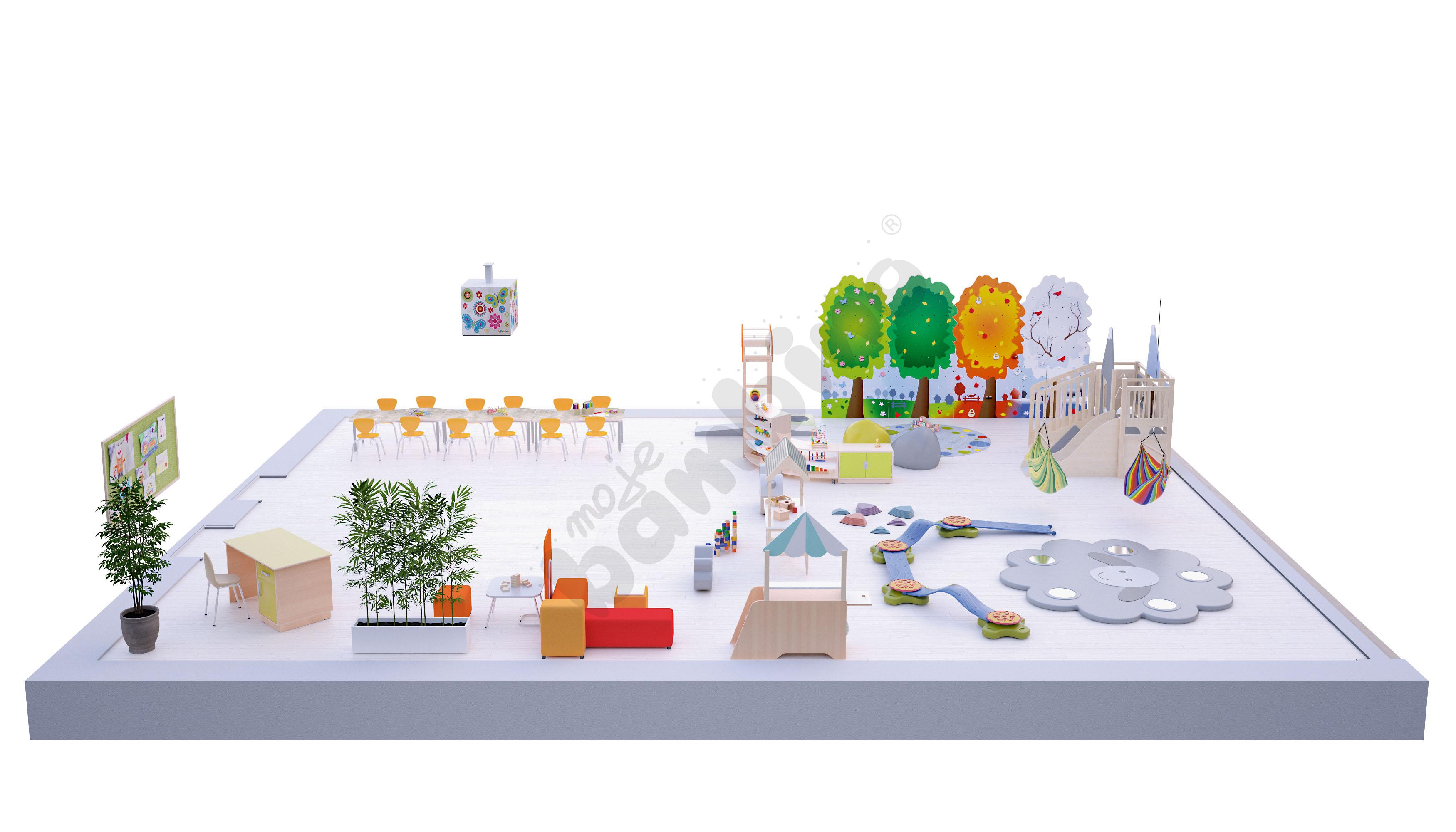 Sala przedszkolna Quadro z Kącikiem małego alpinisty