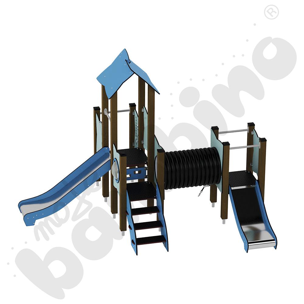 Zestaw Urbi 5, słupy drewniane B