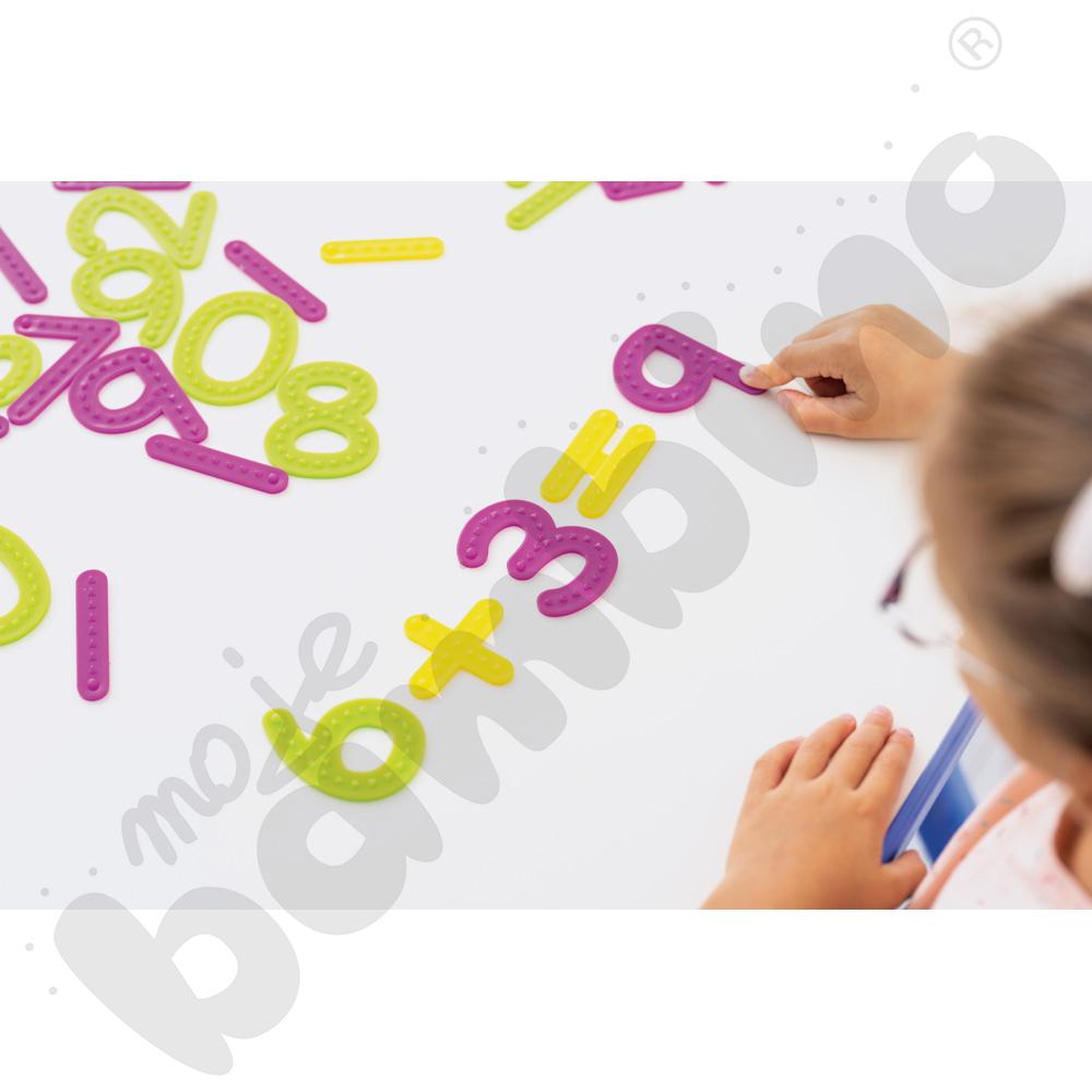 Cyfry dotykowe i znaki matematyczne