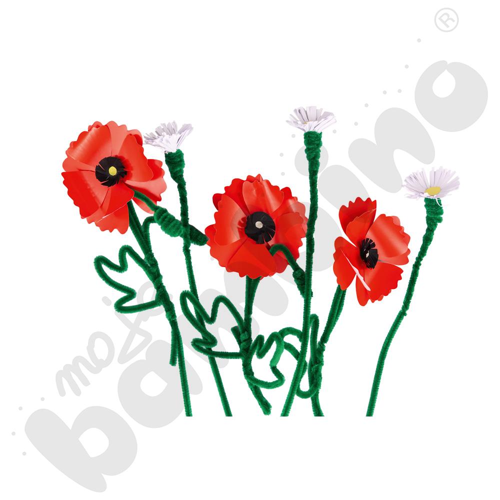 Druciki kreatywne 0,4 x 30, 100 szt. - zielone