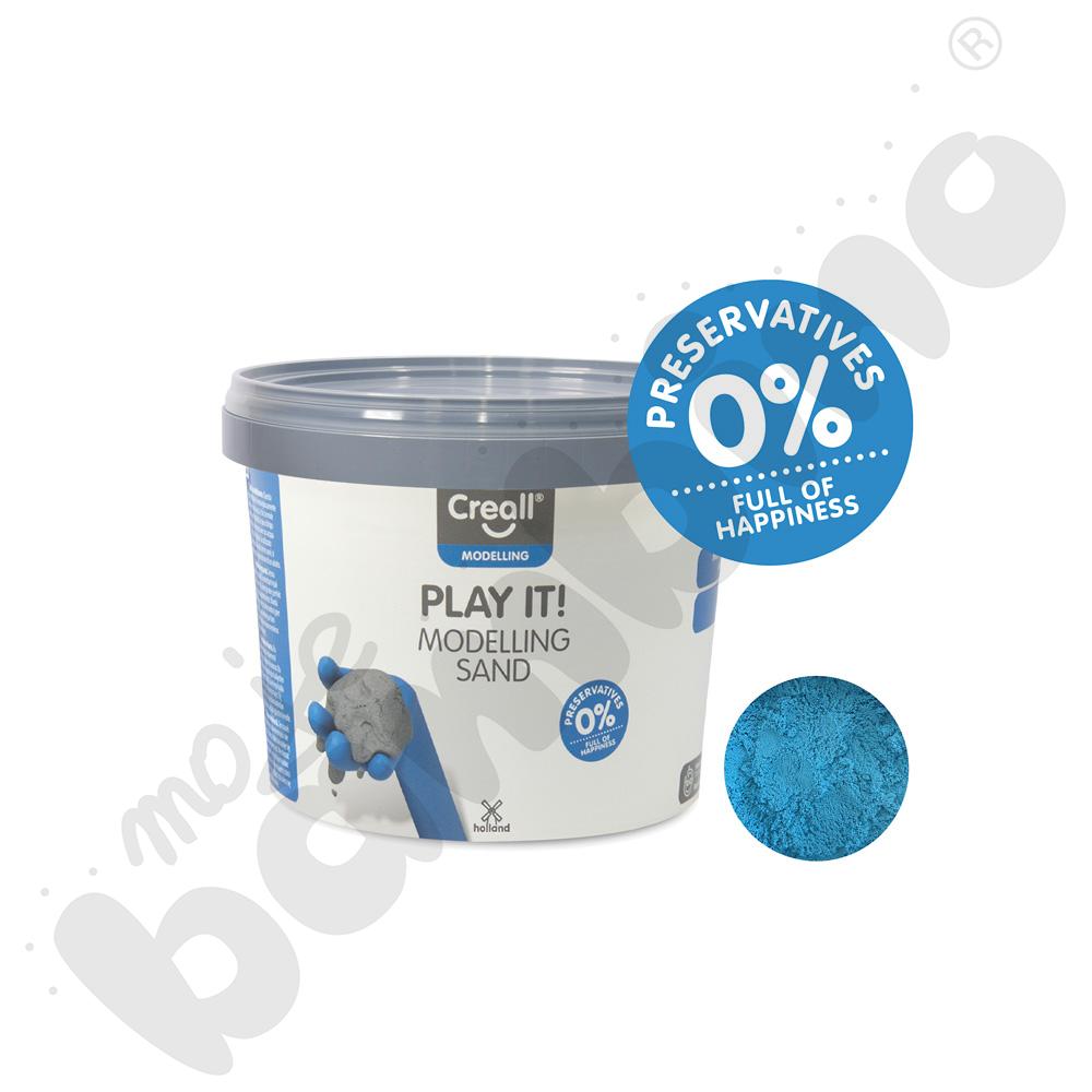 Piasek kinetyczny - niebieski