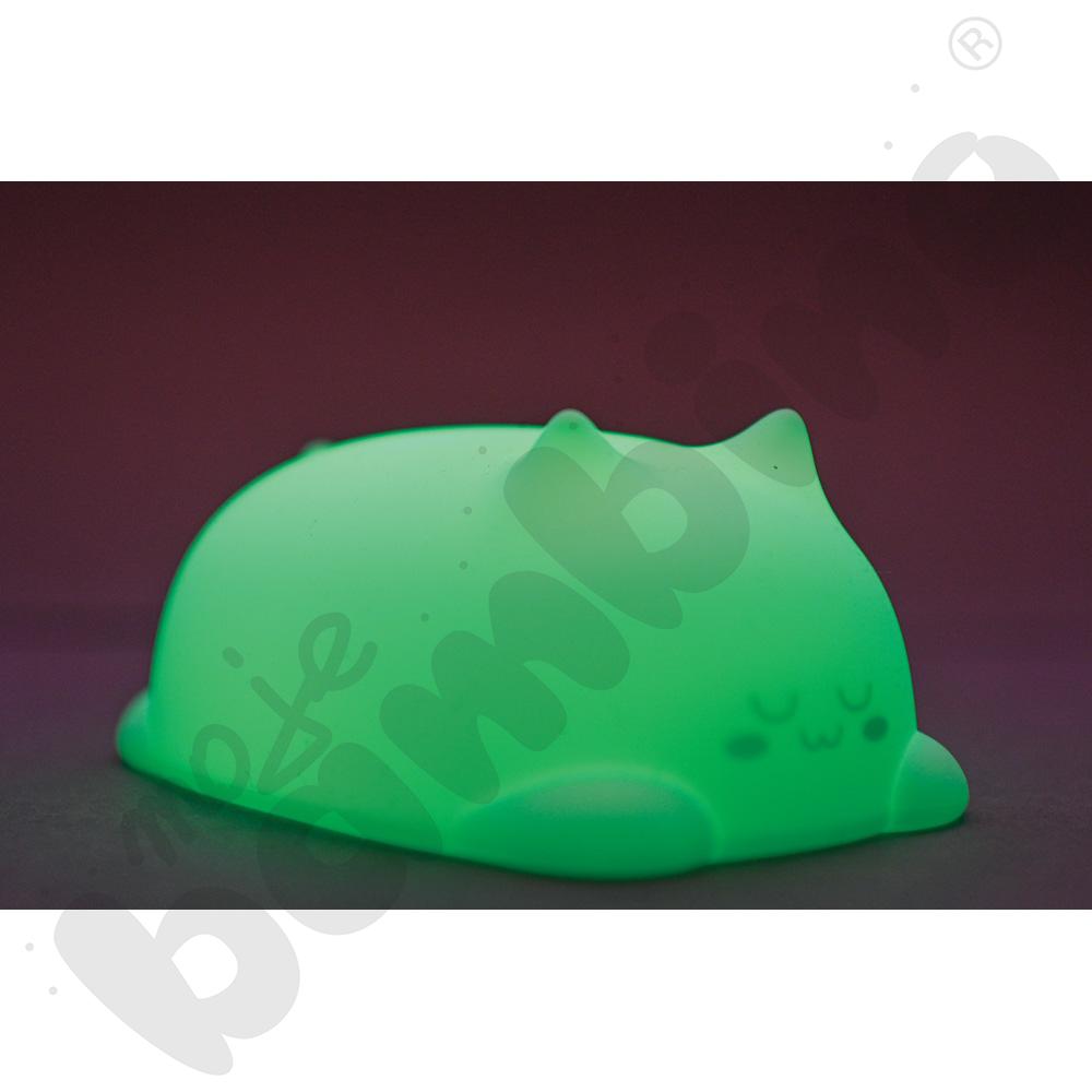 Miękka lampka Kotek