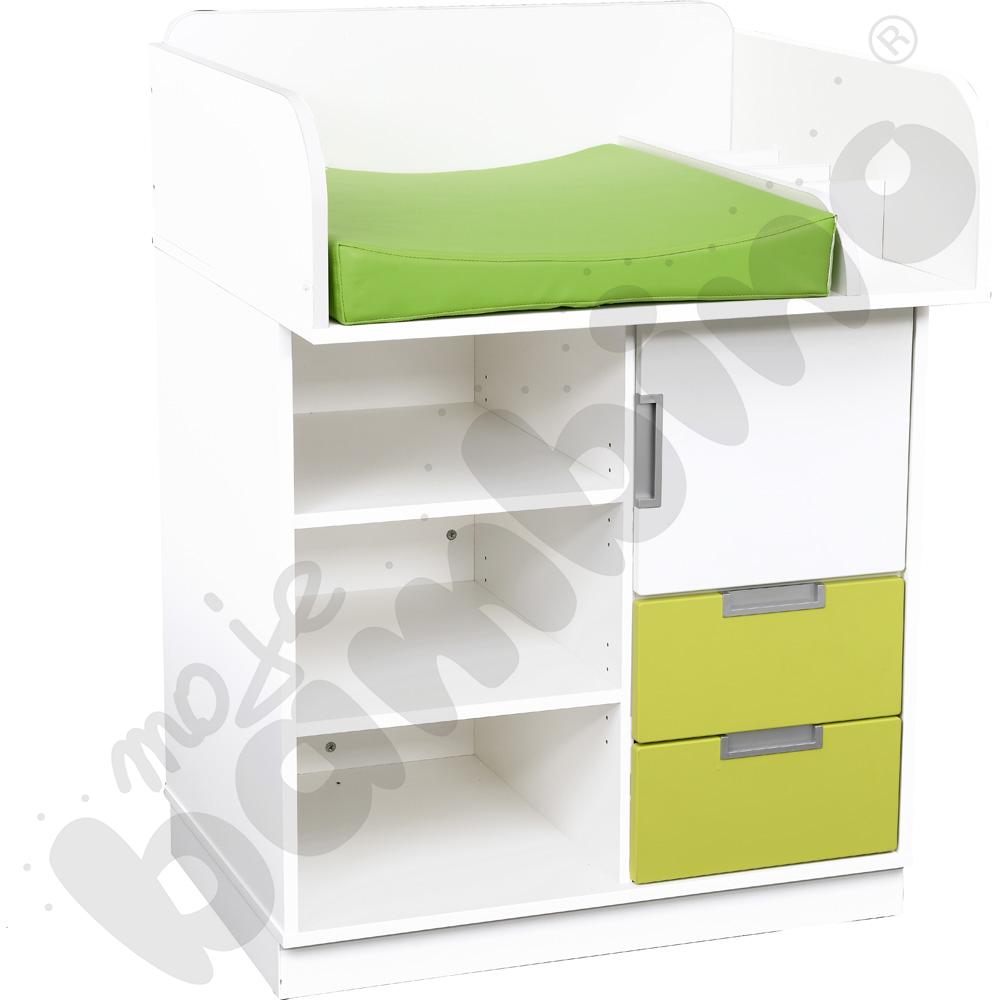 Przewijak z szafką Quadro, biały