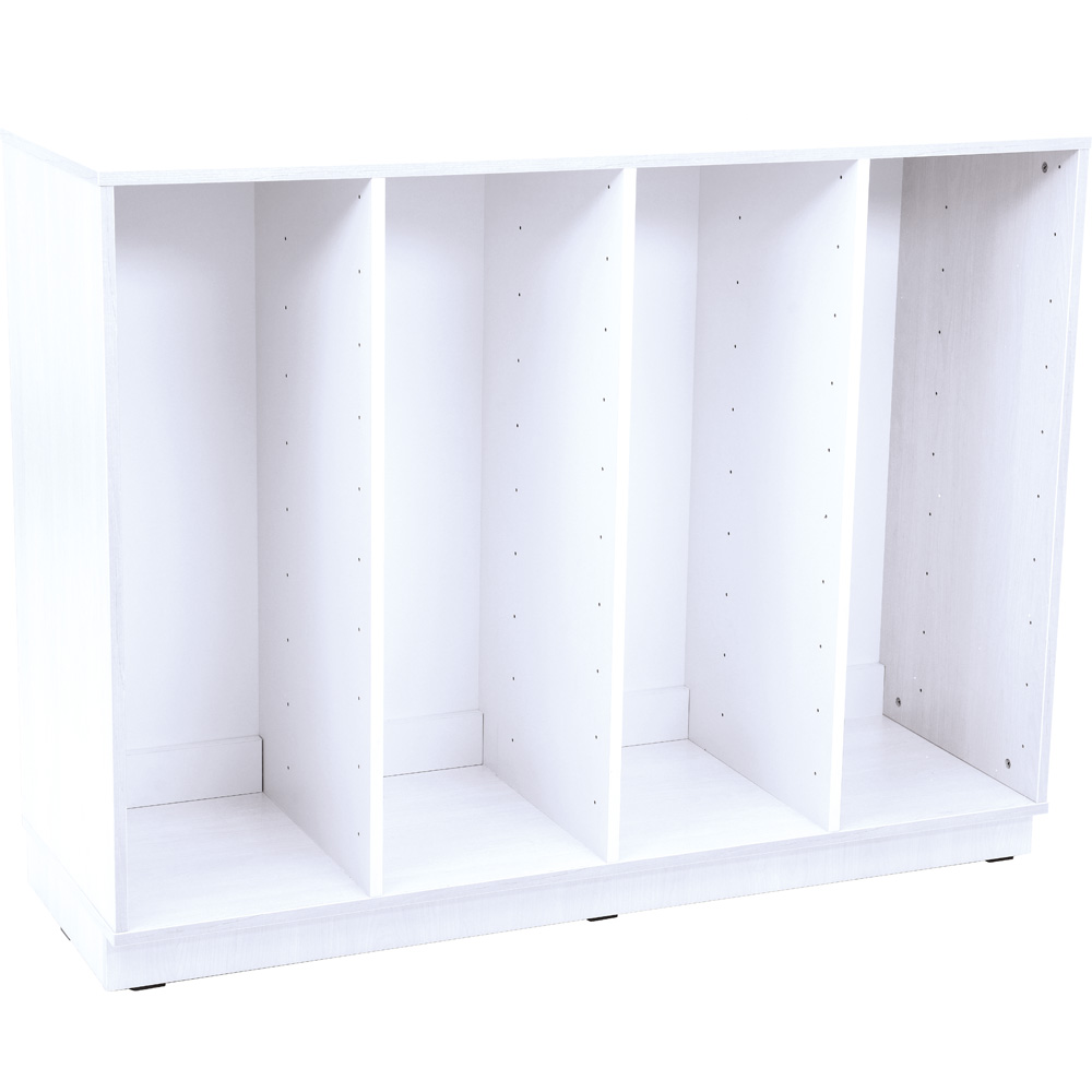 Quadro – skrinky M+ na plastové úložné boxy, s 3 predelmi