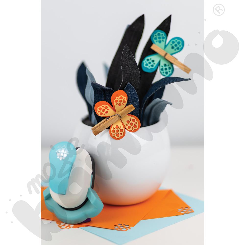 Dziurkacz narożnikowy mały - kwiatek