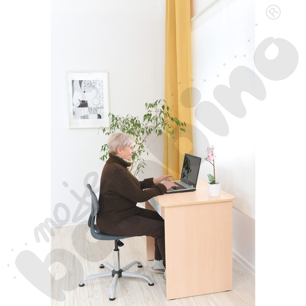 Krzesło Colores obrotowe z regulacją wysokości - szare