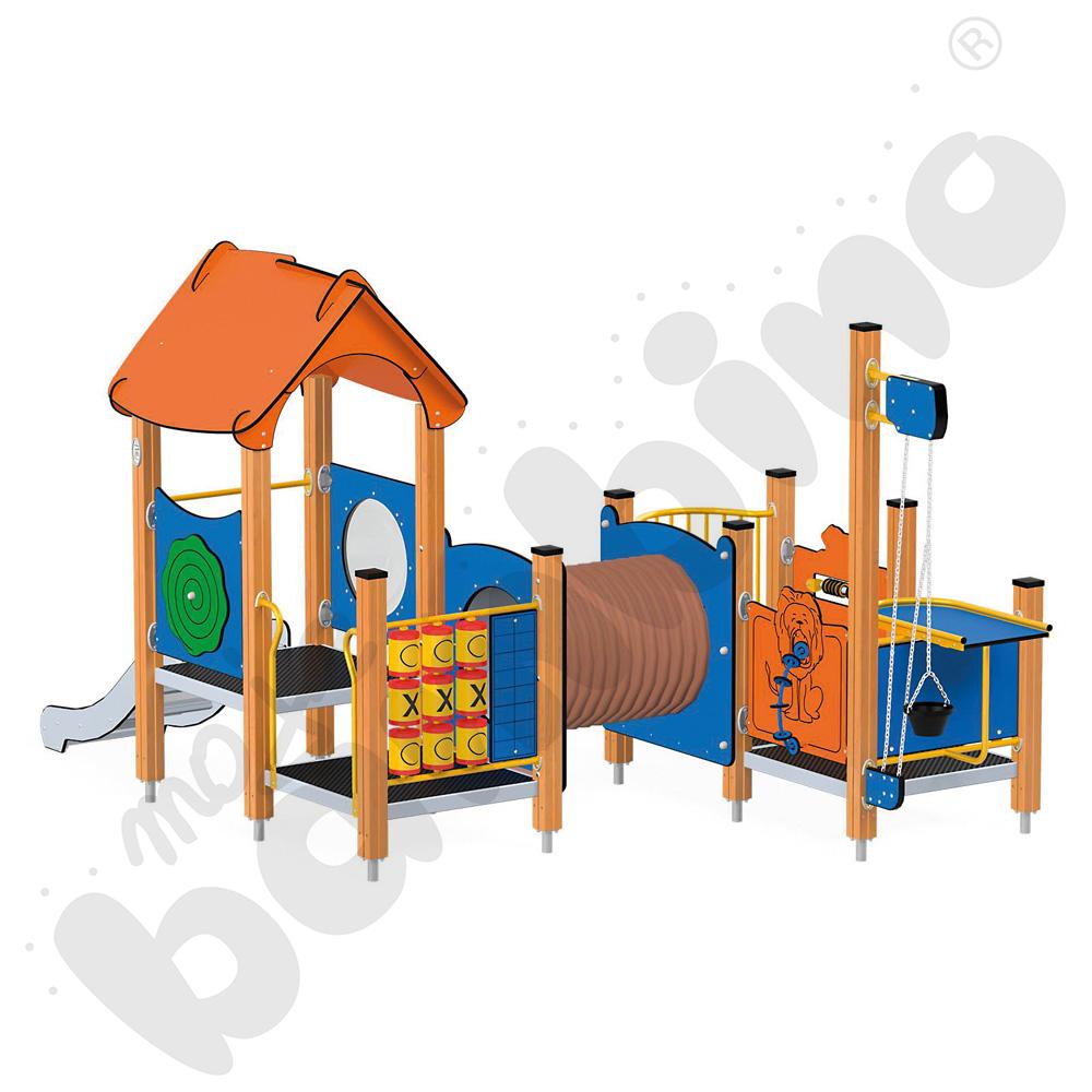 Quadro Baby - zestaw 12530, drewniane słupy