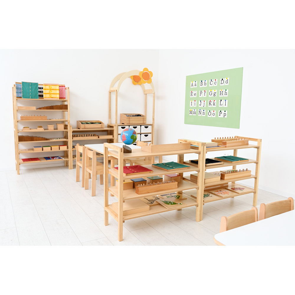 Regál Flexi na edukačné pomôcky, výška 160 cm