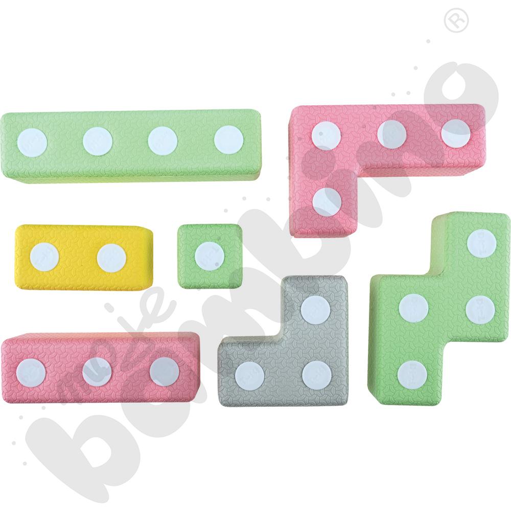 Klocki magnetyczne Tuki mini, 48 elem.