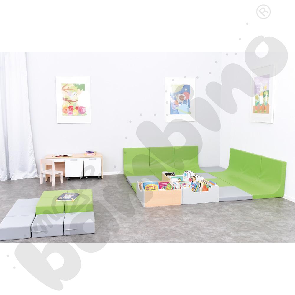 Quadro – zestaw 74, pojemnik klon jasny