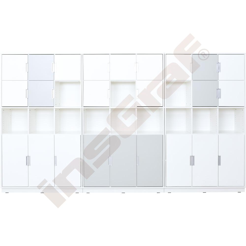 
Möbelsatz Quadro 116W-180°, weiß
