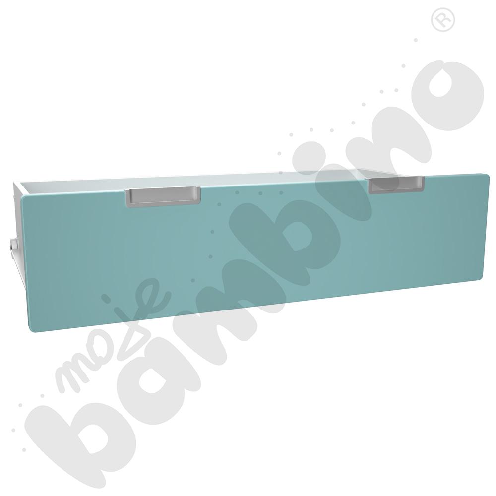 Quadro - szuflada szeroka - turkusowy pastel