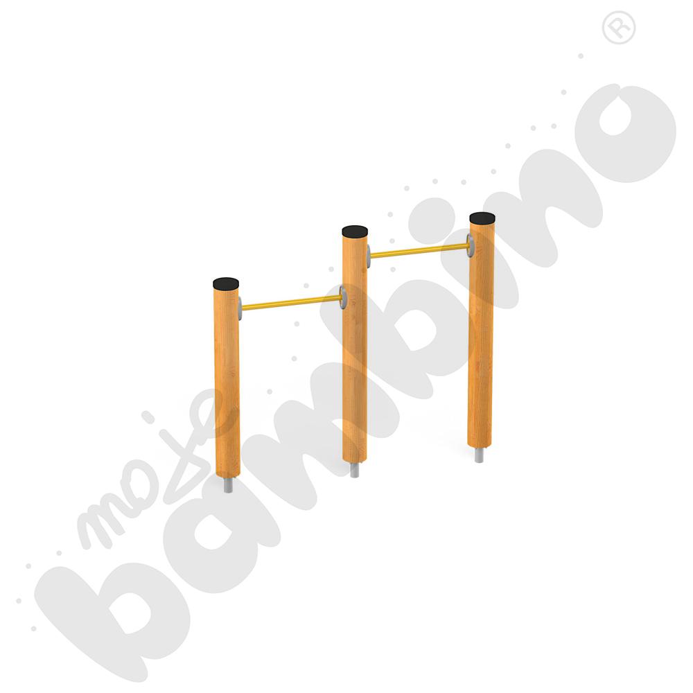 Drążki gimnastyczne podwójne