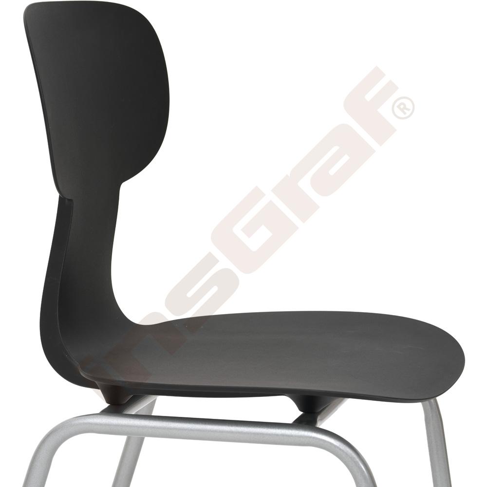 Stuhl Ergo 5, SH 43 cm, graphit