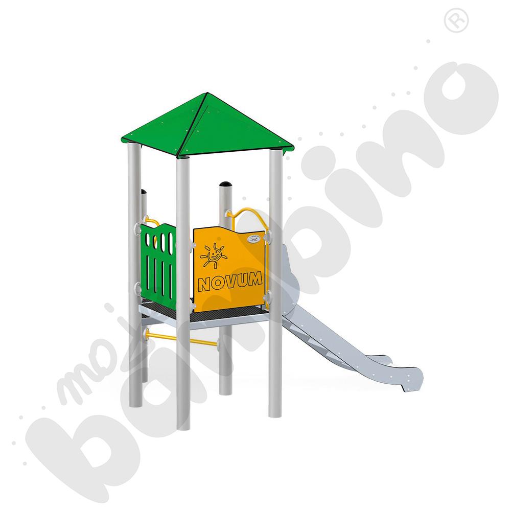 Orbis - wieża 2, metalowe słupy