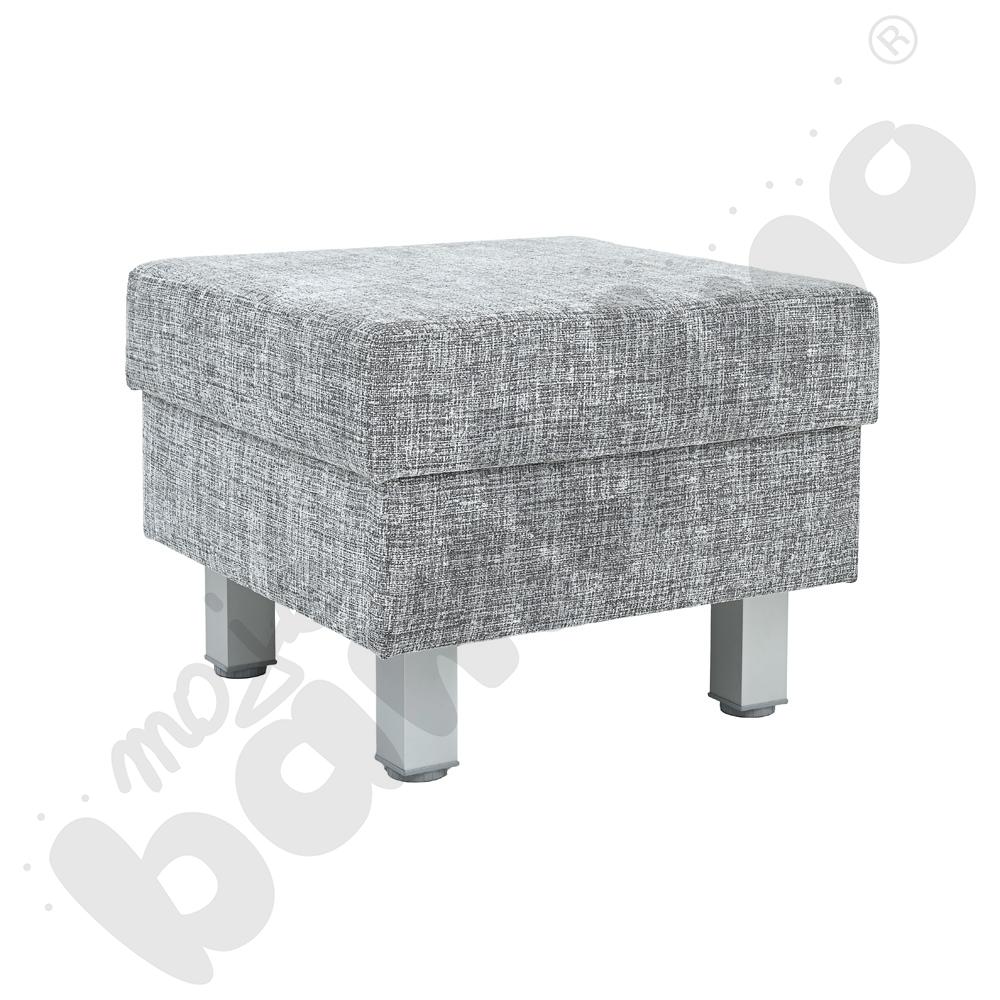 Pufa Relax kwadratowa szara