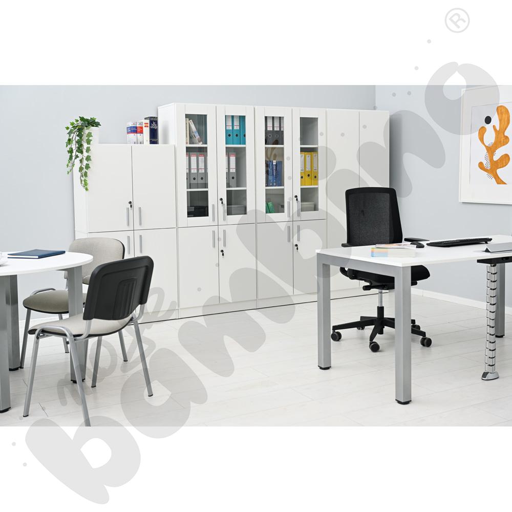 Szafa czterodrzwiowa - biała