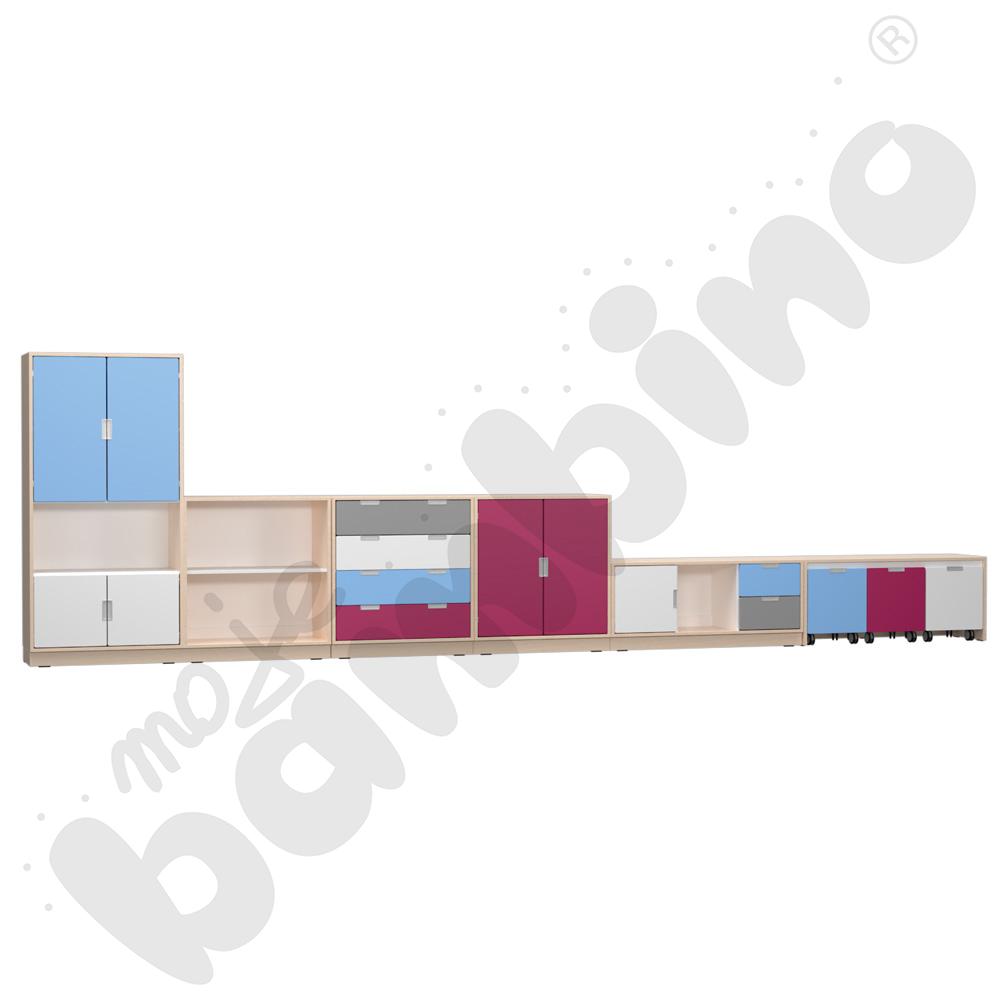 Quadro - zestaw 182, 90 st., skrzynia klon jasny