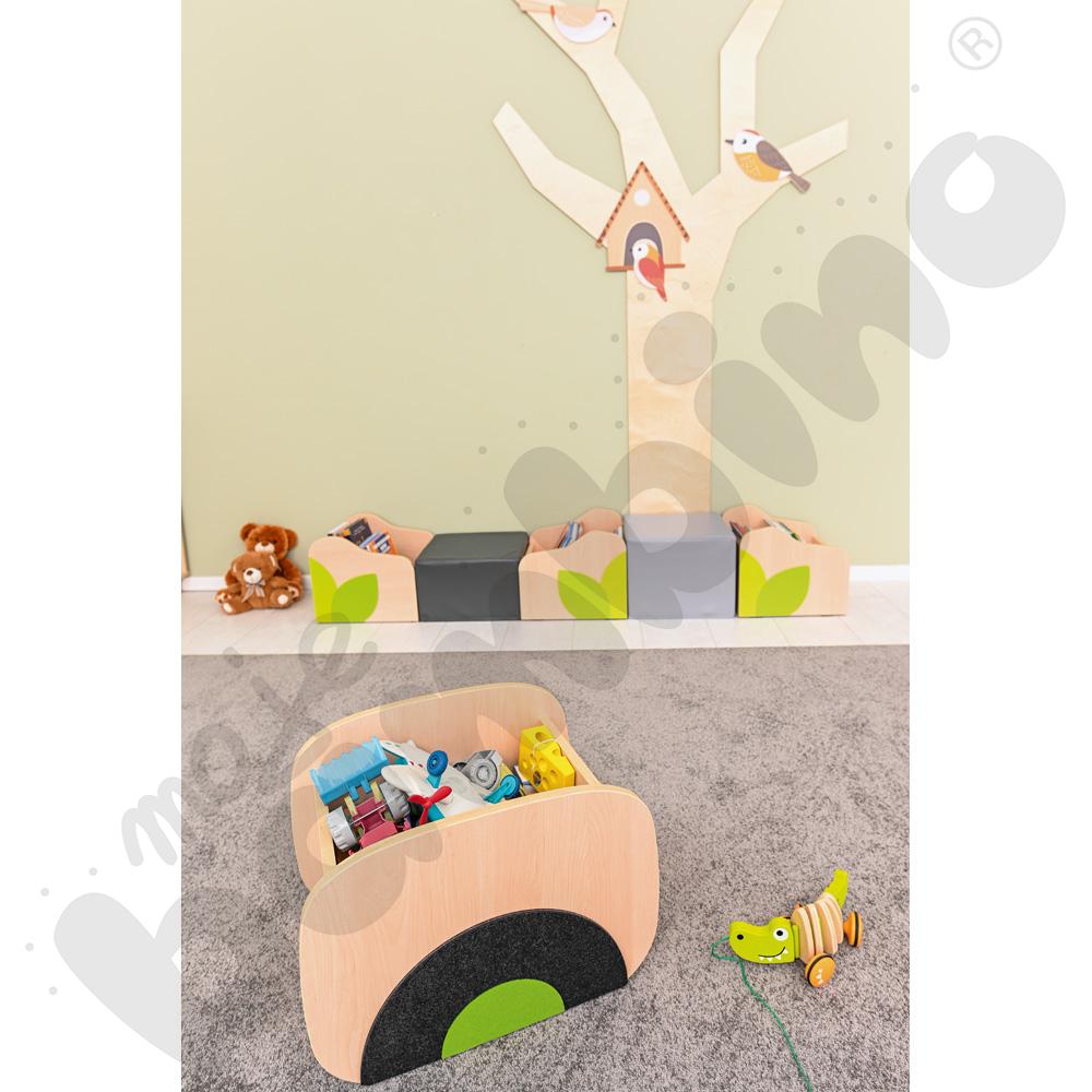 Pojemnik na kółkach Flora