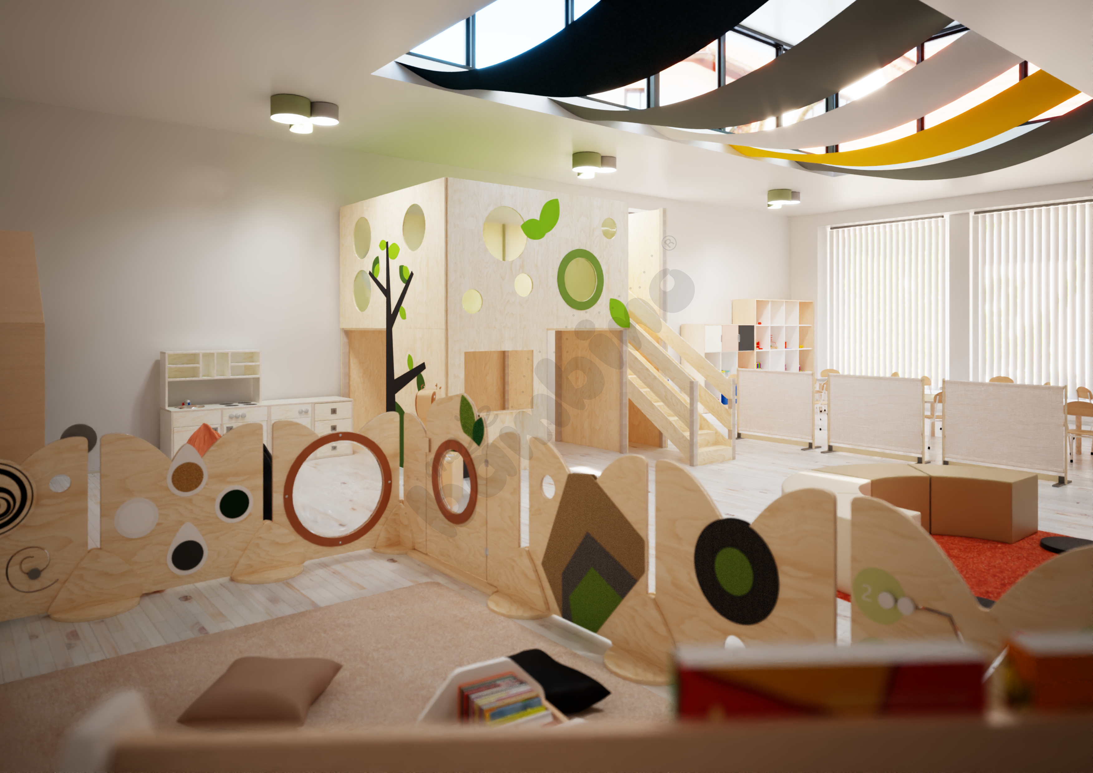 Sala przedszkolna Quadro z kącikiem Flora  1