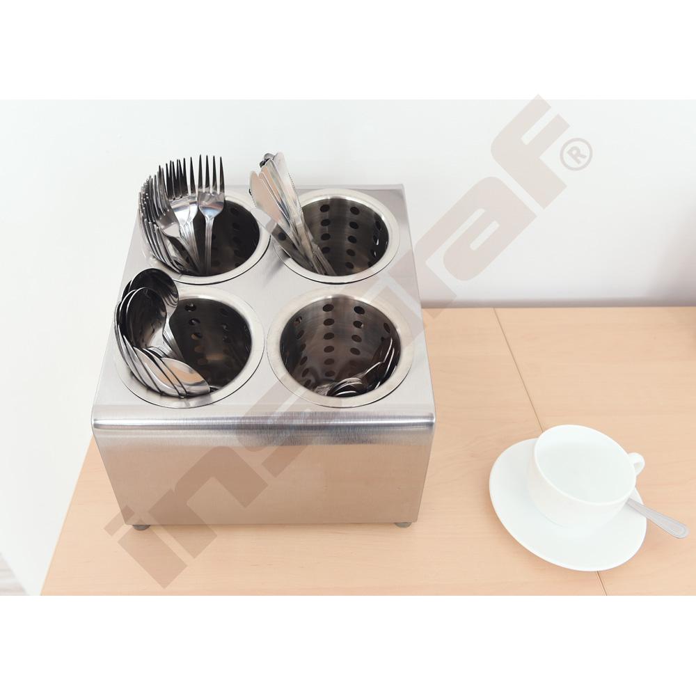 Nerezový zásobník na příbory