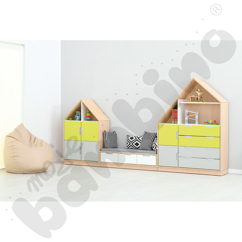 Quadro - zestaw 157, 90 st., skrzynia klon jasny