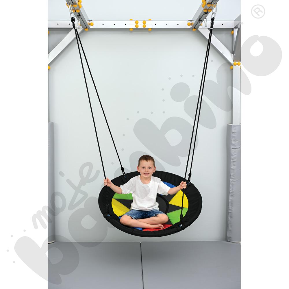 Huśtawka kolorowa Bocianie gniazdo – MED