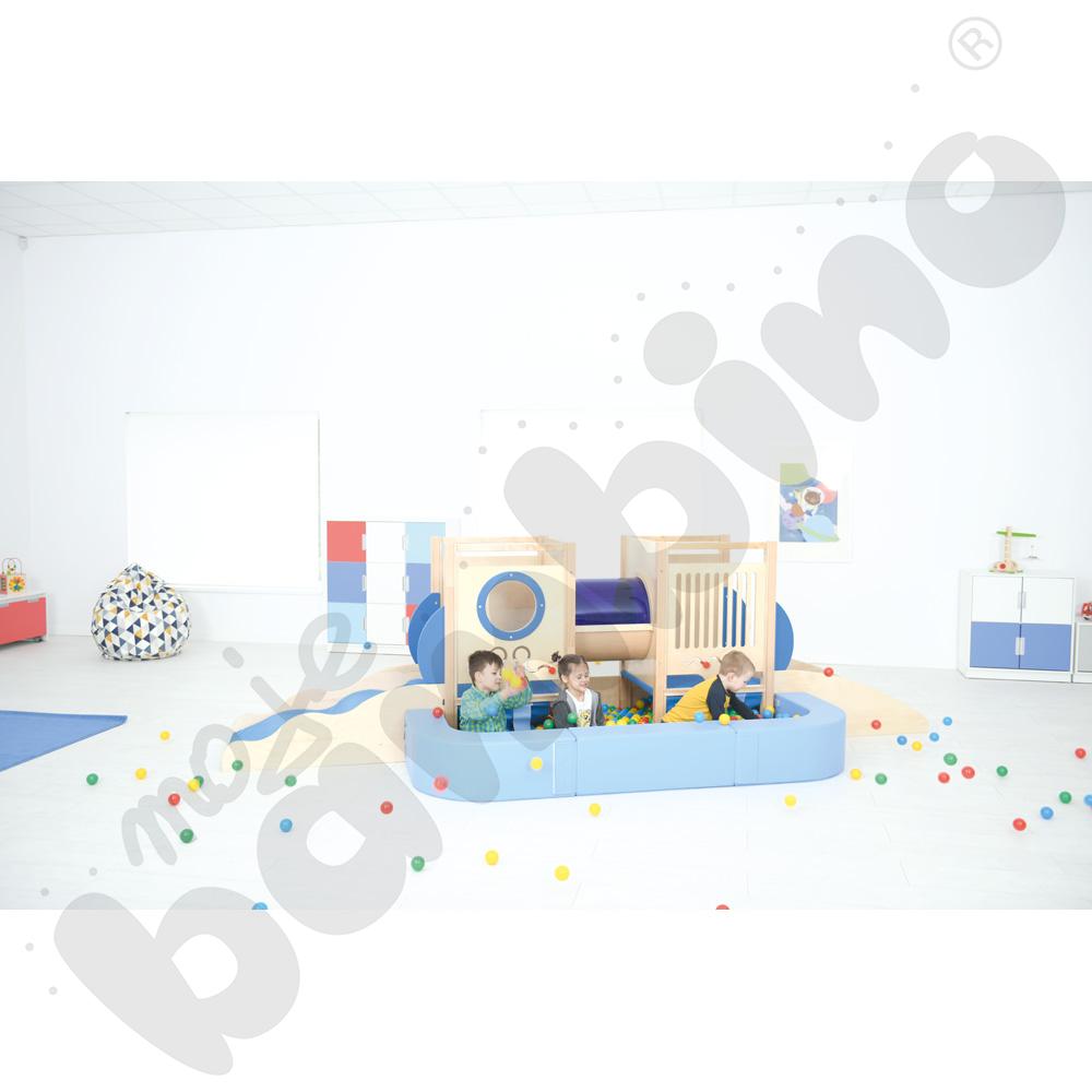 Kącik zabaw Łódź podwodna z basenem