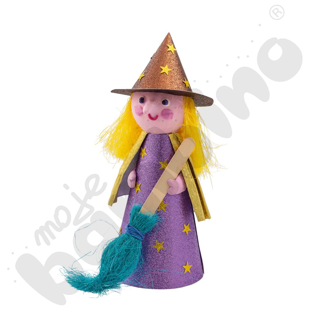 Bibuła marszczona alu, 5 kol.