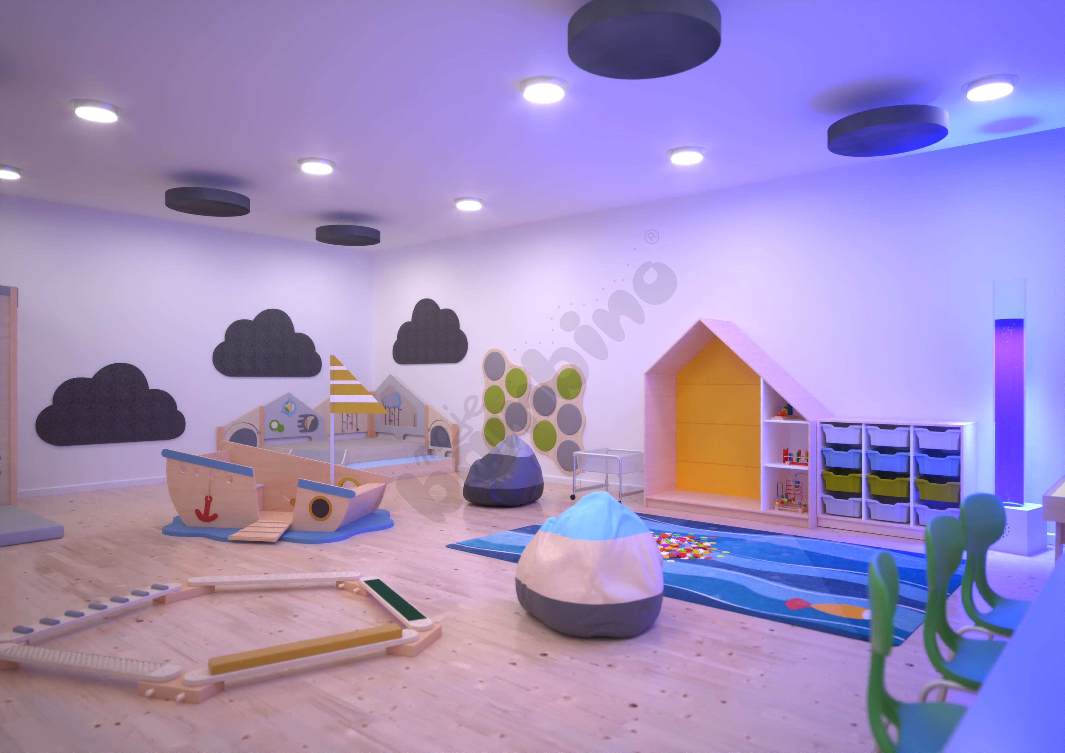 Sala sensoryczna - Morska Przygoda