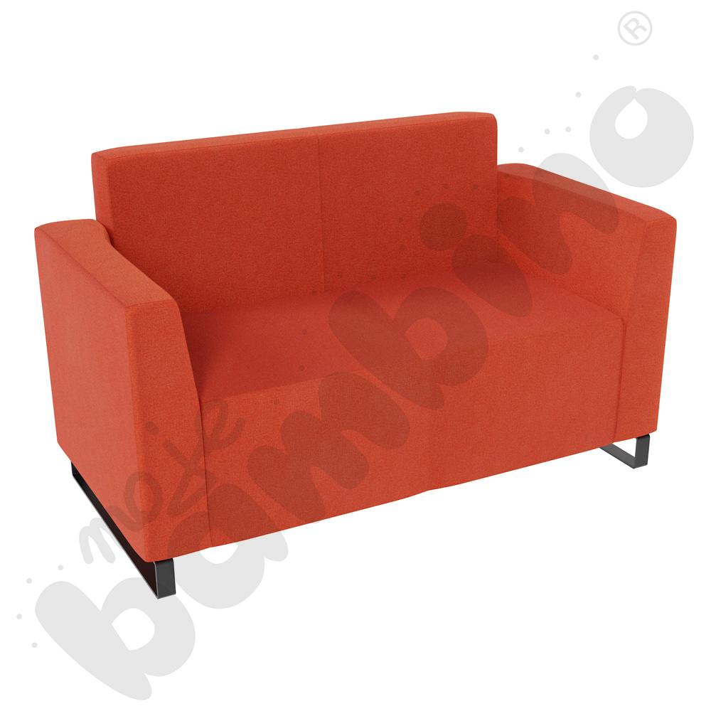 Sofa Universum 2-os. wys. 82 cm, 2 boki niskie, tkanina KG17
