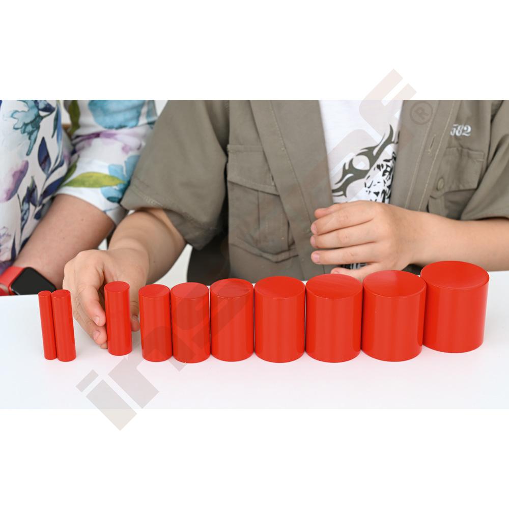 Montessori barevná závaží