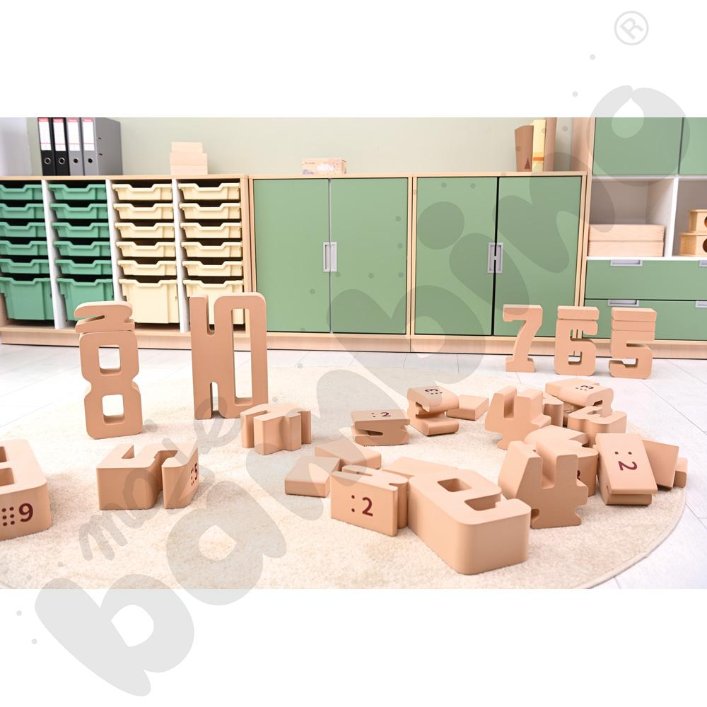 Piankowe cyfry, 32 elem.