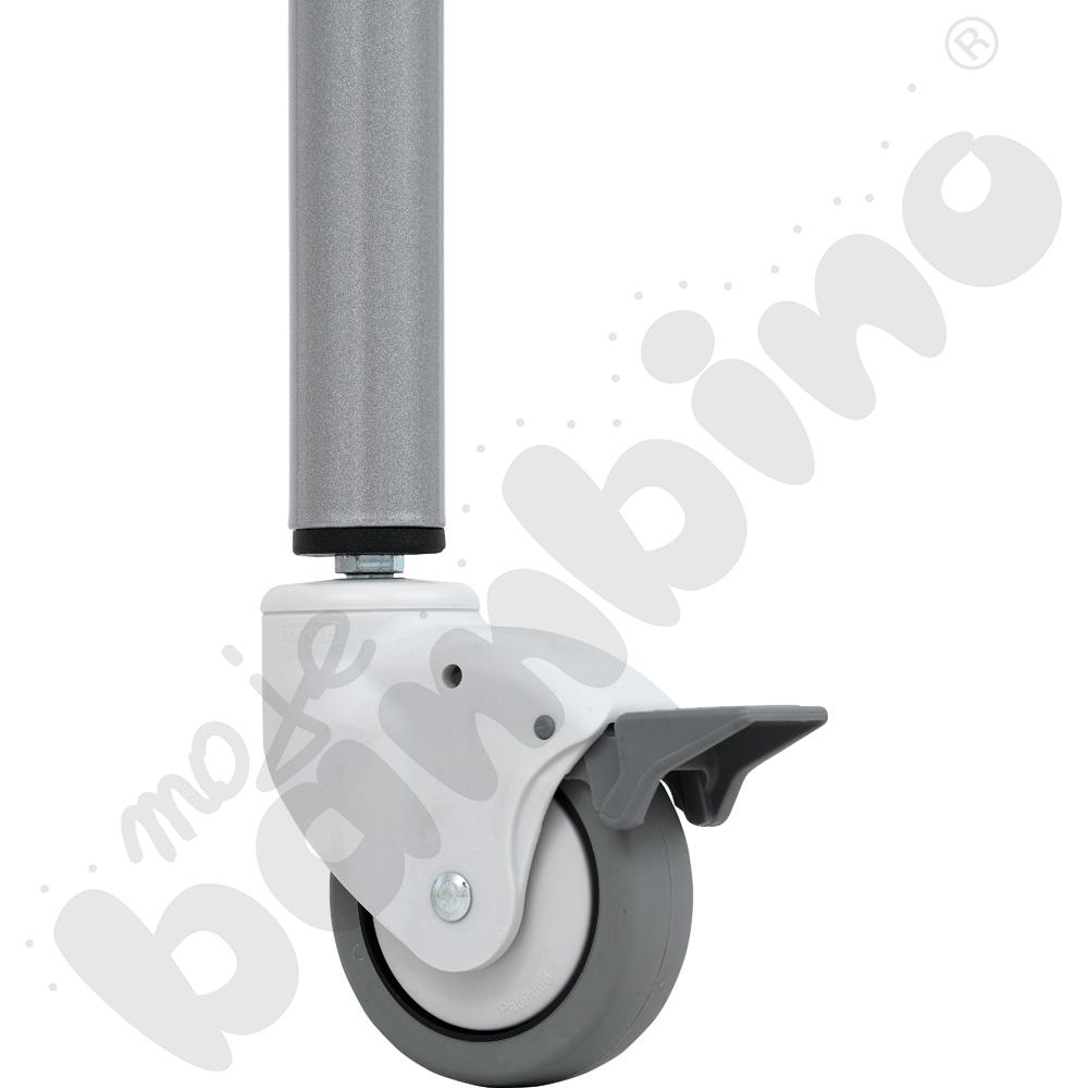 Stół Lektor mobilny prawy - biały