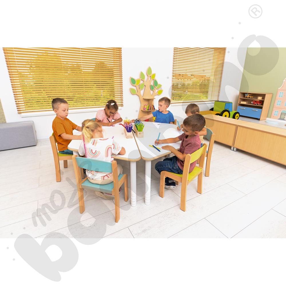 Krzesło Filipek PASTEL błękitne, rozm. 2