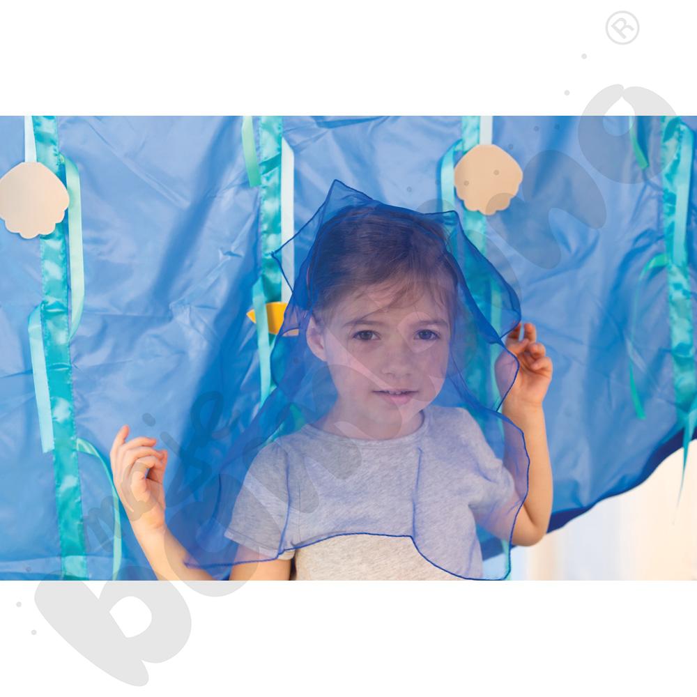 Tańcząca chusta niebieska