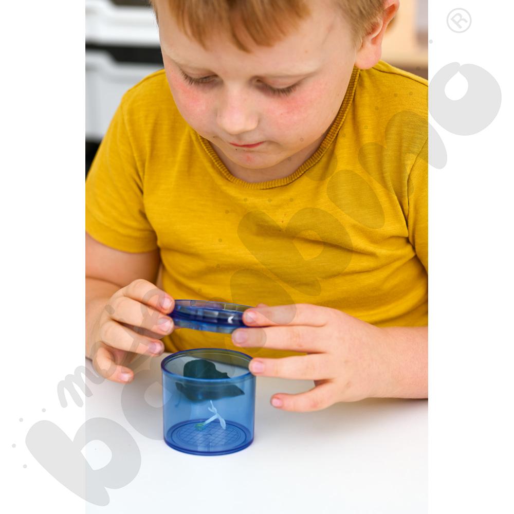 Magiczne pojemniki z lupą, 6 szt.