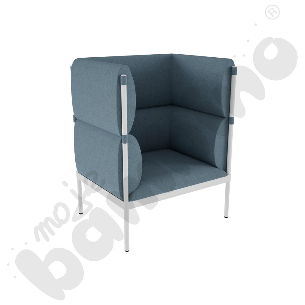 Fotel Stilt wysoki jasnoniebieski