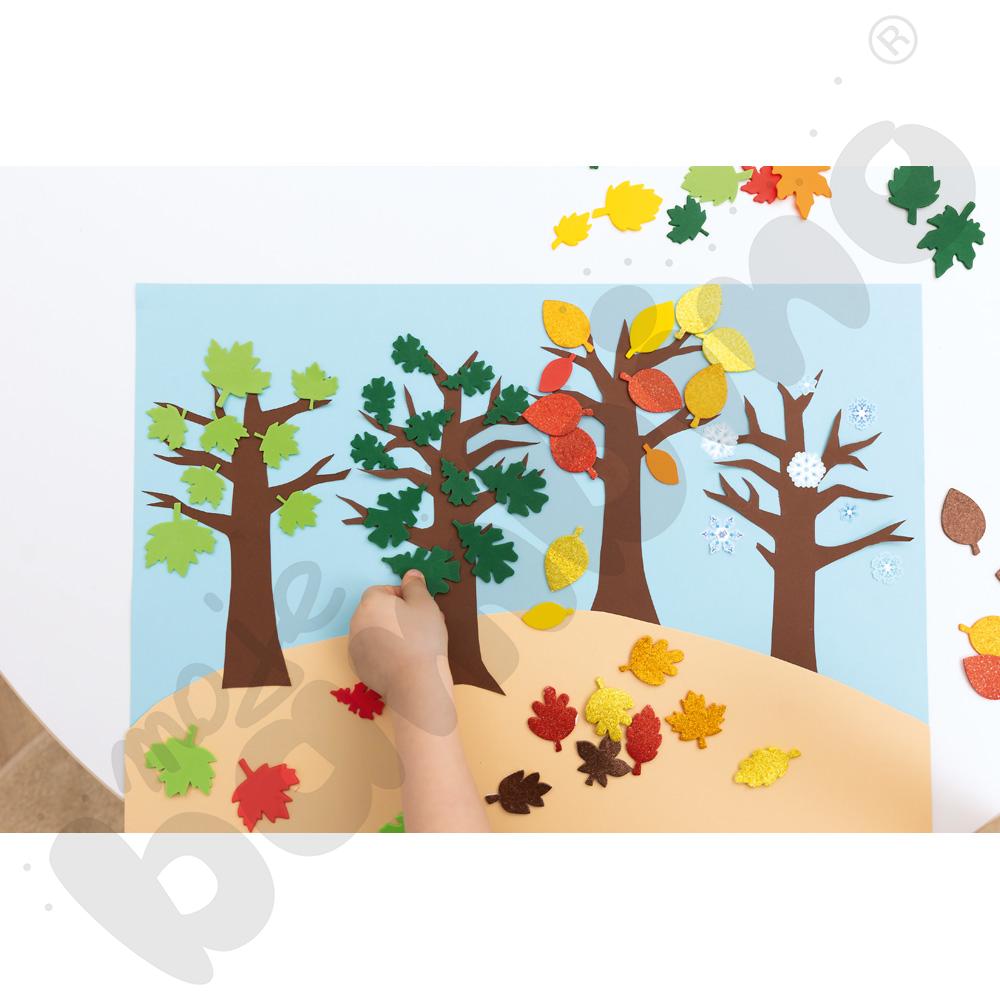 Karton gładki 100 arkuszy o wym. 50 x 70 - pastel 