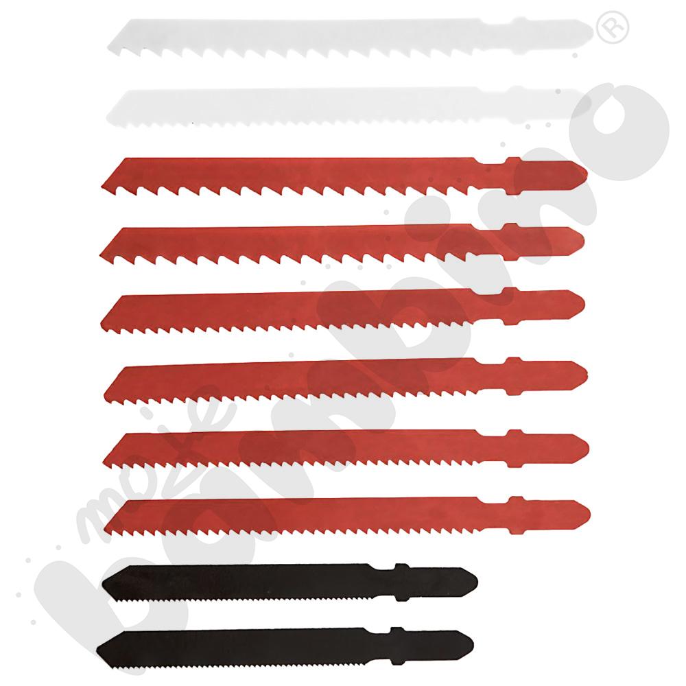 Noże do wyrzynarki, 1 kpl.