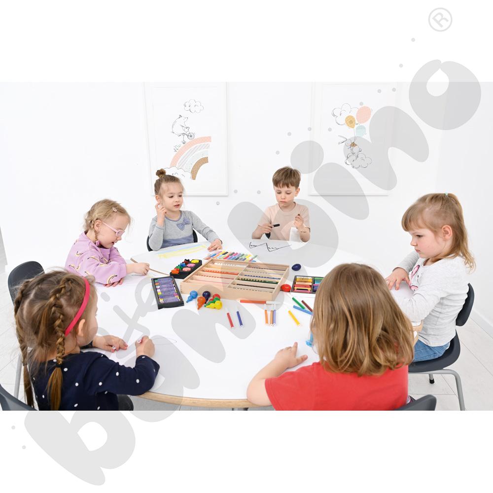 Krzesło Colores rozm. 2 - szare