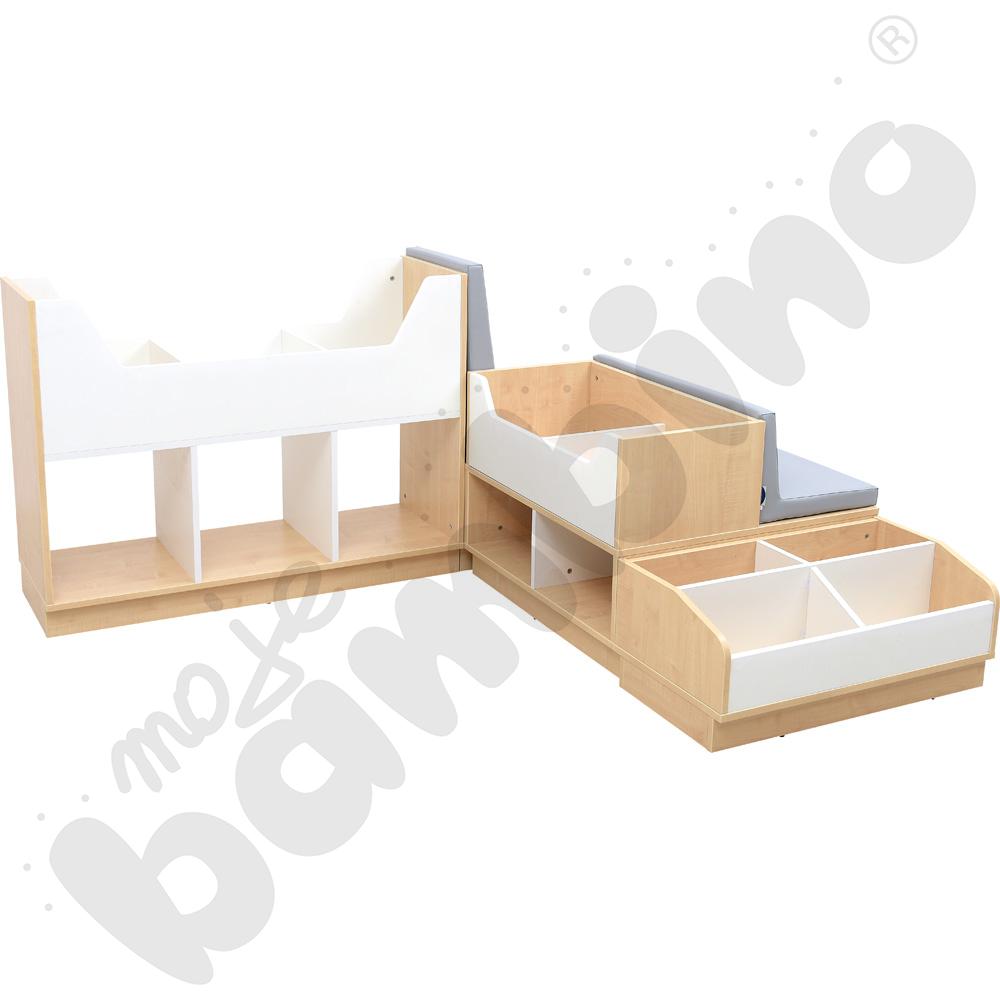 Quadro - zestaw 9, skrzynia klon jasny