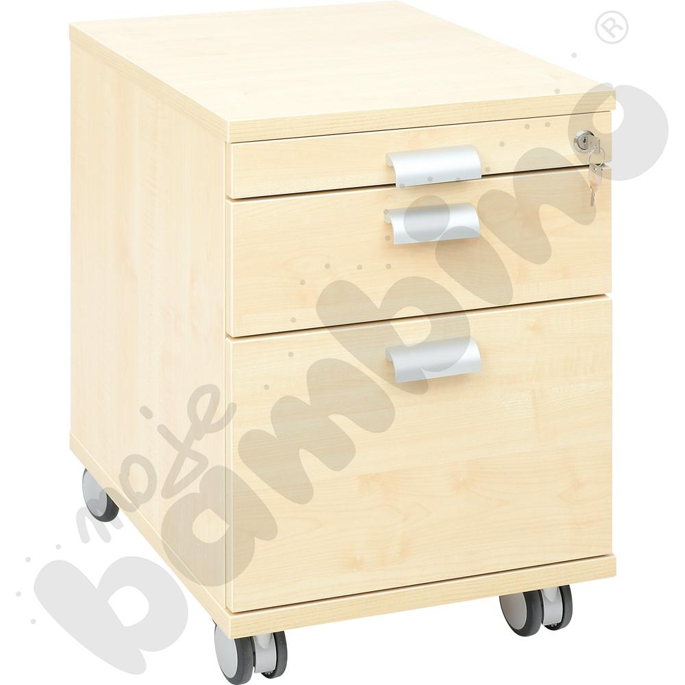 Kontenerek z piórnikiem i kartoteką - klon 375