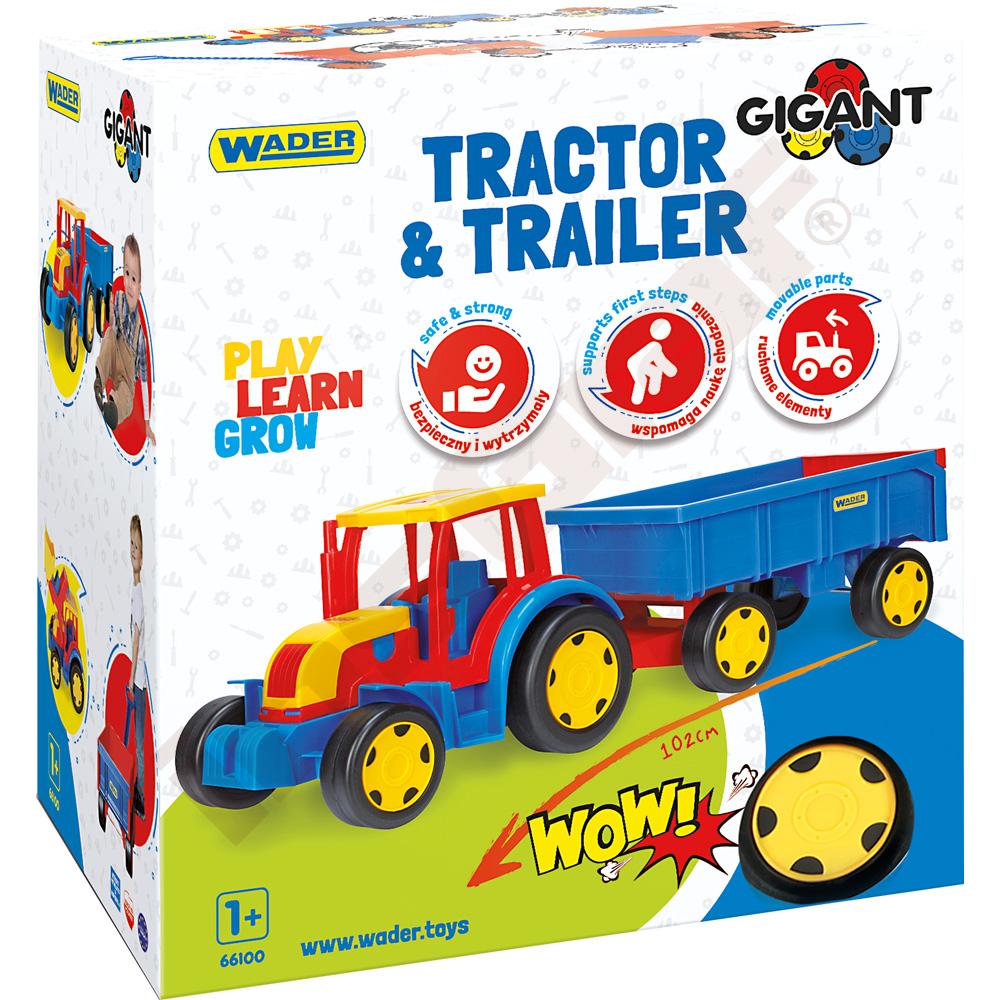 Traktor gigant s prívesom