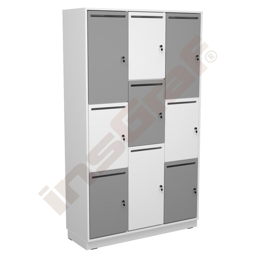 Quadro - skříň s 9 boxy