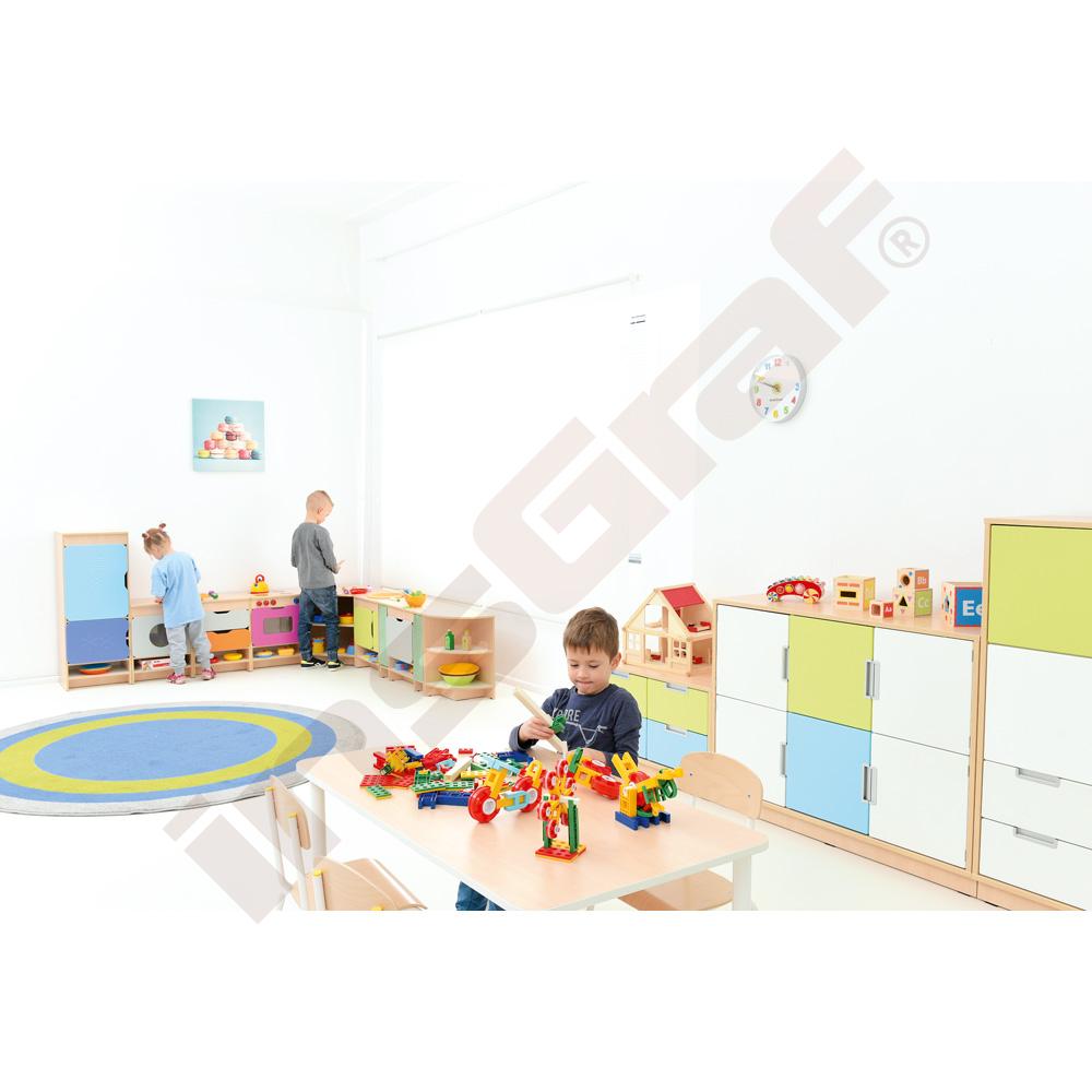 Kuchyňka Quadro - sestava s lednicí