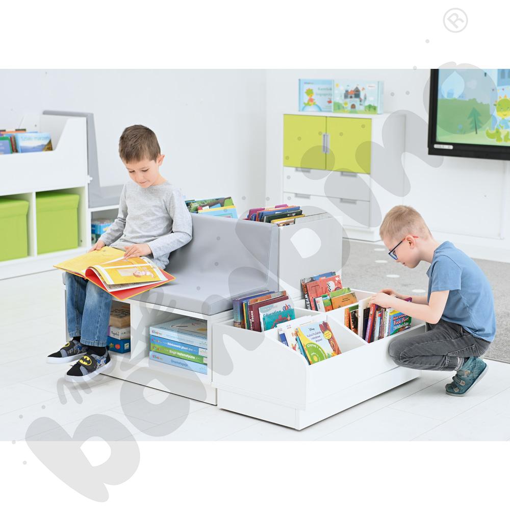 Quadro - zestaw 11, biała skrzynia